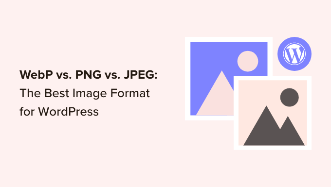 WebP、PNG 和 JPEG：WordPress 的最佳圖像格式插圖